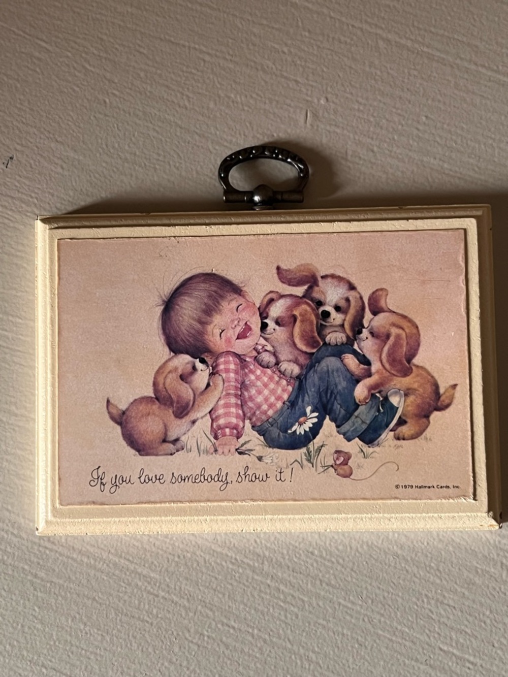 Vintage Hallmark Wall Plaque